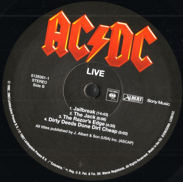 AC/DC - Live (LP) - Discords.nl