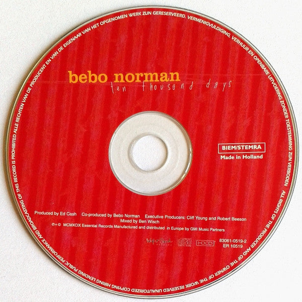 Bebo Norman - Ten Thousand Days (CD Tweedehands) - Discords.nl