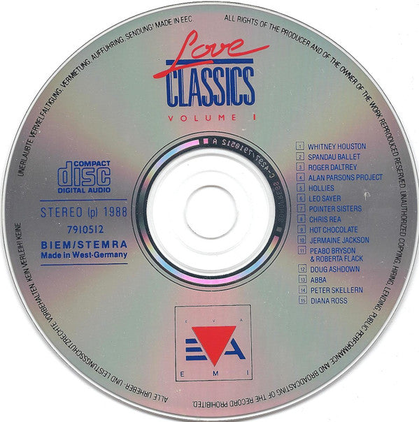 Various - Love Classics Vol. 1 (CD Tweedehands) - Discords.nl