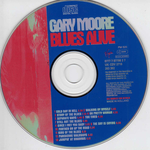 Gary Moore - Blues Alive (CD) - Discords.nl