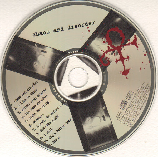 Artist (Formerly Known As Prince), The - Chaos And Disorder (CD Tweedehands) - Discords.nl