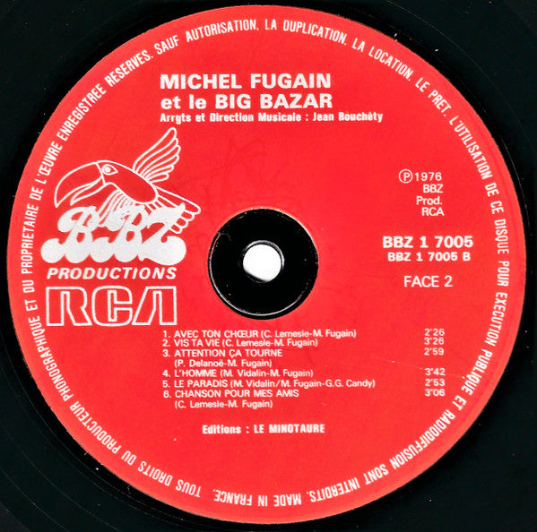 Michel Fugain Et Le Big Bazar - Numero 4 (LP Tweedehands) - Discords.nl