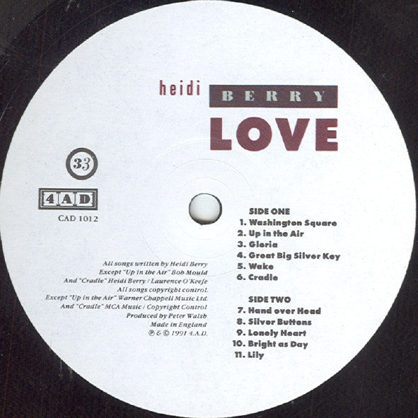Heidi Berry - Love (LP Tweedehands) - Discords.nl