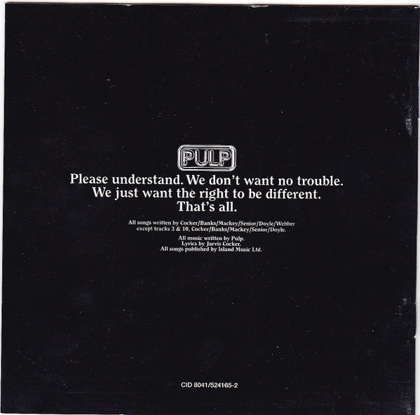 Pulp - Different Class (CD) - Discords.nl